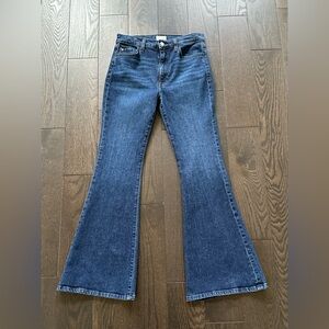 Hudson Jeans Heidi High Rise Waist Flare Leg Jeans Sakura Wash- 27